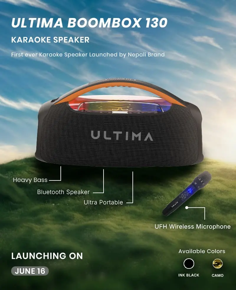 Ultima Lifestyle Introduces Its First Karaoke Speaker in Nep