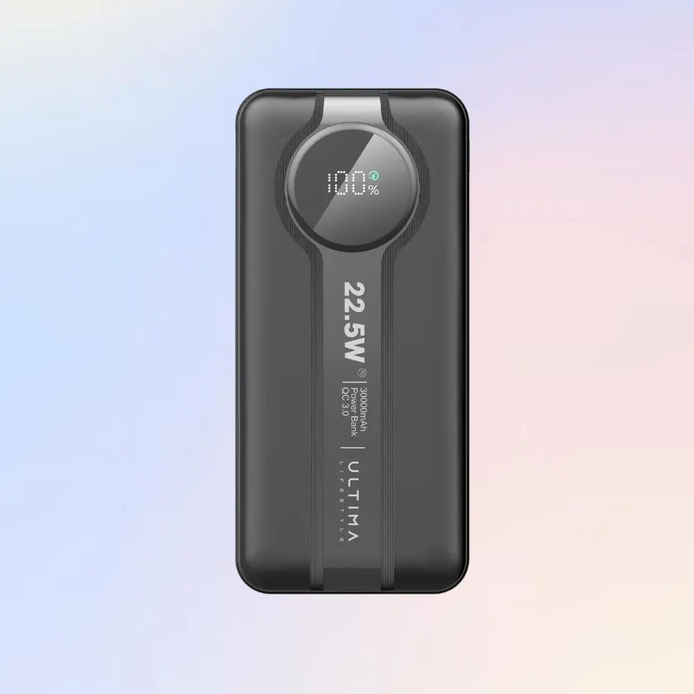 Ultima Boost 30K Pro Powerbank (Black)