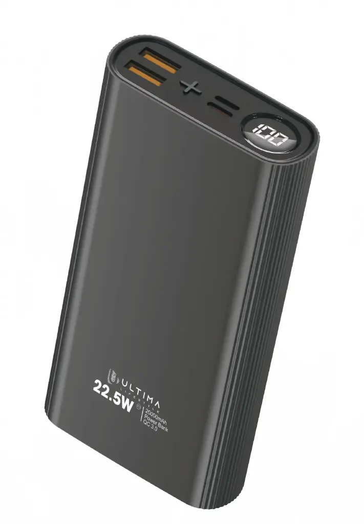 Ultima Turbocharge 20K Powerbank (Black)